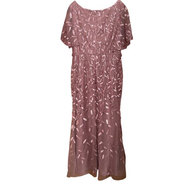 Ever Pretty - NWT - Sparkly Pink Sequin Long Formal Dress - Picture 2 of 12